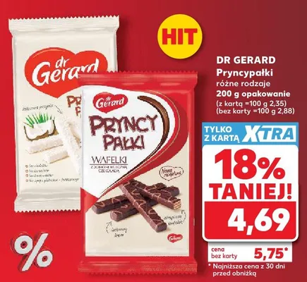 Wafelki Pryncypałki Dr Gerard promocja w Kaufland