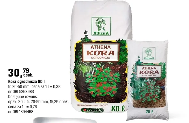 Kora ogrodnicza 80l promocja w OBI