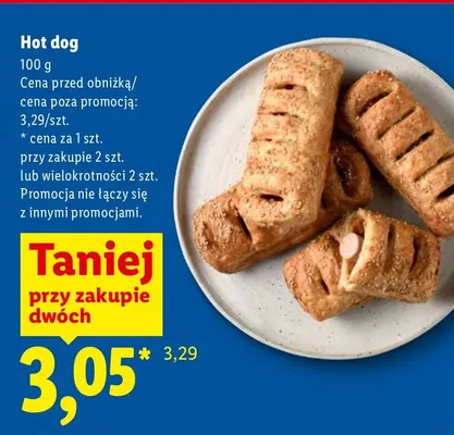 Hot dog promocja w Lidl