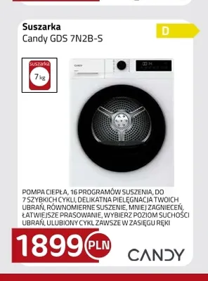 Suszarka Candy Gds 7N2B-S promocja w kakto.pl