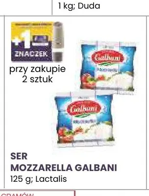 Ser Mozzarella Galbani promocja w Stokrotka