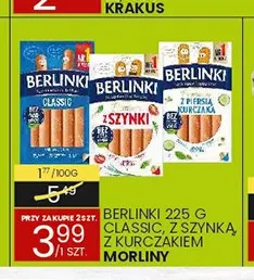 Berlinki Classic Morliny promocja w Wafelek