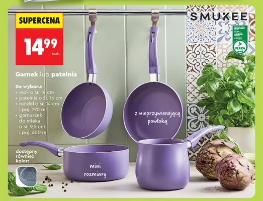 Garnuszek do mleka o śr. 9,5cm  promocja w Biedronka