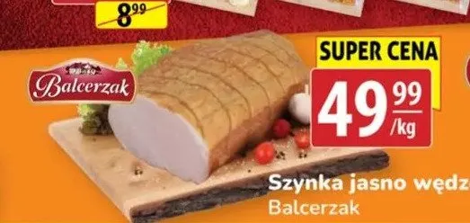 Szynka jasno wędzona Balcerzak promocja w API Market