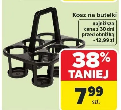 Kosz na butelki promocja w Carrefour