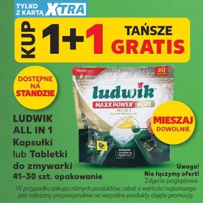 All in 1 kapsułki lub wkładki do zmywarki promocja w Kaufland