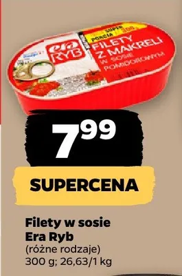 Filety w sosie różne rodzaje promocja w Netto