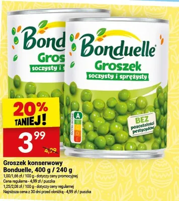 Groszek konserwowy promocja w Twój Market