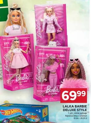 Lalka Barbie Deluxe Style promocja w Stokrotka