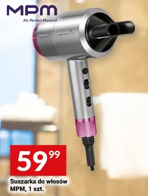 Suszarka do włosów MPM promocja w Twój Market