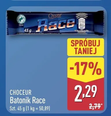 Batonik Race promocja w Aldi