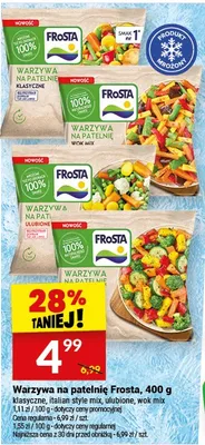 Warzywa na patelnię klasyczne, Italian style mix, dusione, wok mix promocja w Twój Market