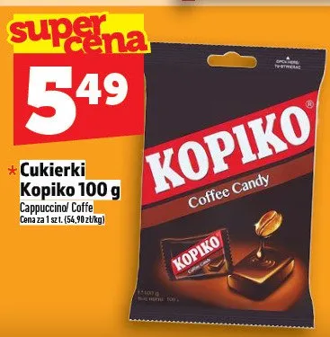 Cukierki Kopiko 100g promocja w TOPAZ