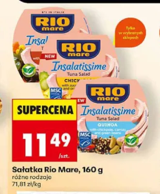 Sałatka Rio Mare promocja w Biedronka