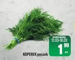 Koperek pęczek promocja w Tomi Markt