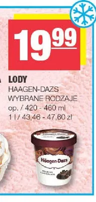 Lody Haagen-Dazs promocja w SPAR