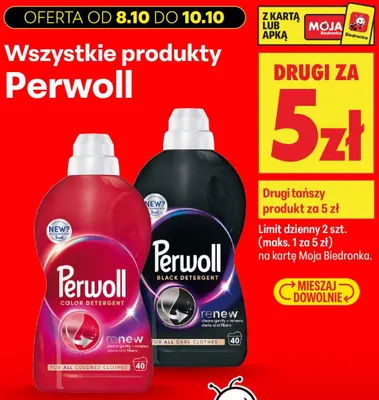 Produkty Perwoll promocja w Biedronka