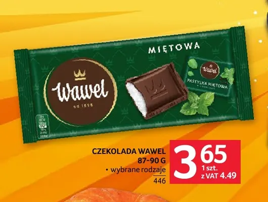 Czekolada Wawel promocja w Selgros
