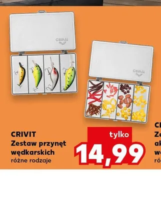 Zestaw przynęt wędkarskich CRIVIT promocja w Kaufland