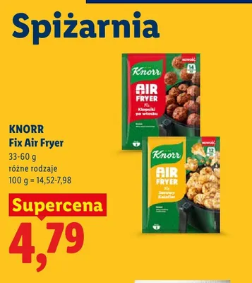 Fix Air Fryer Knorr promocja w Lidl