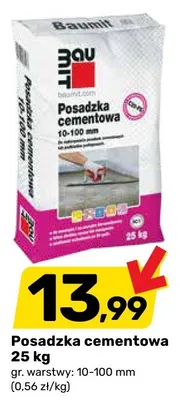 Posadzka cementowa promocja w Bricomarche