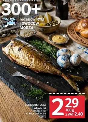 Ostrobok tusza wędzona promocja w Selgros