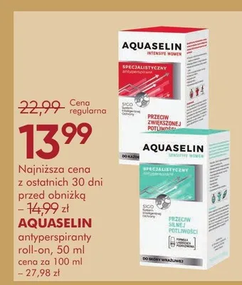 Antyperspiranty roll-on promocja w Super-Pharm