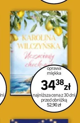 Książka Nieznośny check Karolina Wilczyńska promocja w Empik