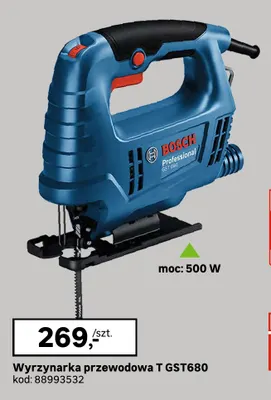 Wyrzynarka przewodowa Bosch GST680 promocja w Leroy Merlin