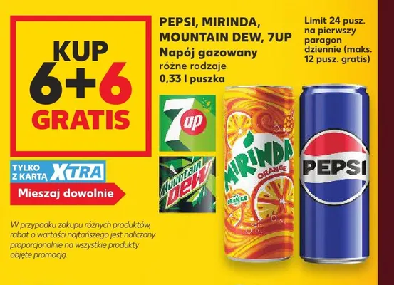 Napój gazowany 7UP promocja w Kaufland