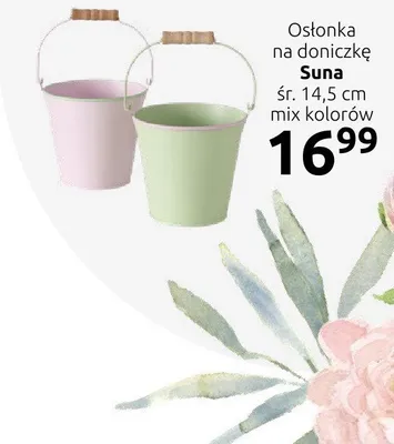 Osłonka na doniczkę mix kolorów promocja w Black Red White
