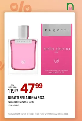 Perfumy Bella Donna Rosa promocja w Drogerie Natura