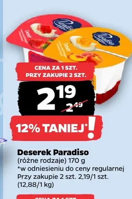 Deserek Paradiso promocja w Netto