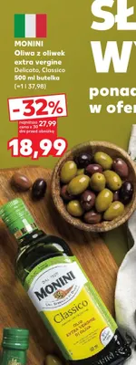 Oliwa z oliwek extra vergine Classico Monini promocja w Kaufland