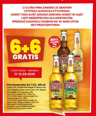 Piwo Desperados Mojito 5,9% promocja w Twój Market