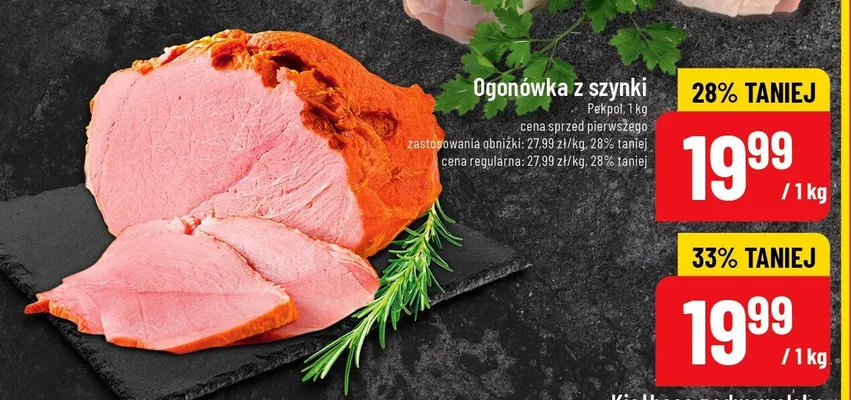 Ogonówka z szynki promocja w POLOmarket