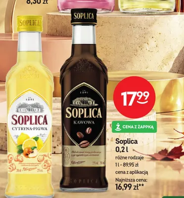 Soplica cytryna-pigwa promocja w Żabka