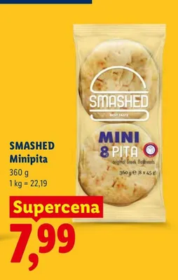 Minipita Smashed promocja w Lidl