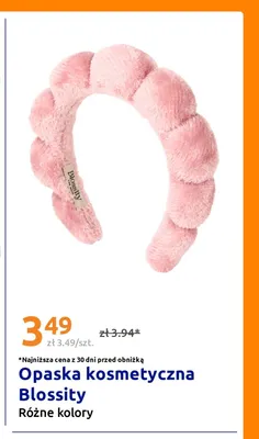 Opaska kosmetyczna Blossity promocja w Action