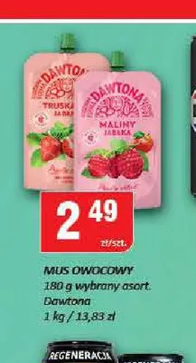 Mus owocowy Dawtona promocja w Chorten
