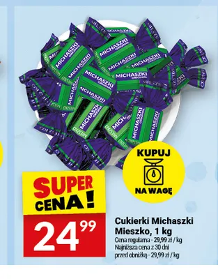 Cukierki Michaszki Mieszko promocja w Twój Market