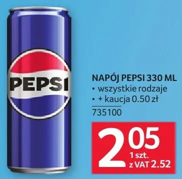 Napój promocja w Selgros