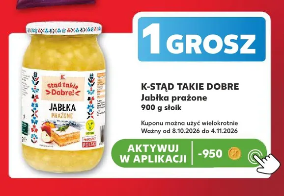 Jabłka prażone K-Stąd Takie Dobre promocja w Kaufland