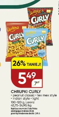 Chrupki Curly Light Lorenz promocja w Chata Polska