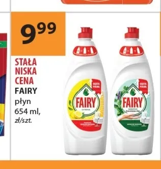 Płyn do naczyń Fairy cytryna promocja w Drogerie Laboo