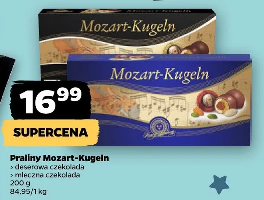 Praliny deserowa czekolada promocja w Netto