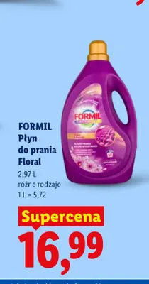 Płyn do prania Floral Formil promocja w Lidl
