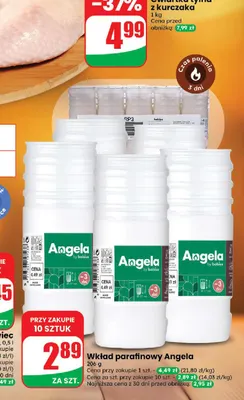 Wkład parafinowy Angela promocja w Dino