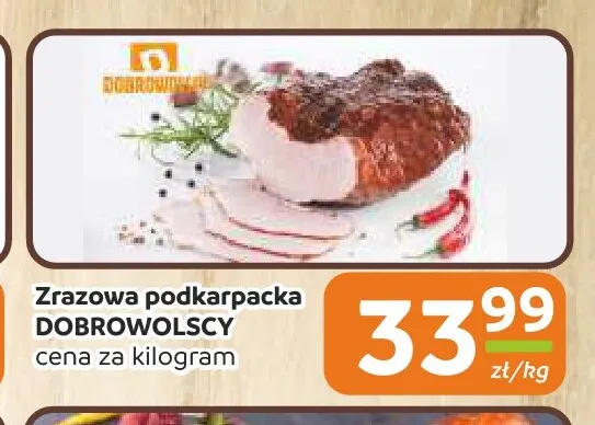Zrazowa podkarpacka Dobrowolscy promocja w Społem Częstochowa