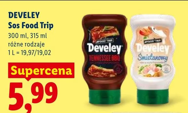 Sos Food Trip promocja w Lidl